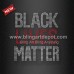 Custom T Shirt Transfers Black Lives Matter Hot Fix Rhinestone Designs